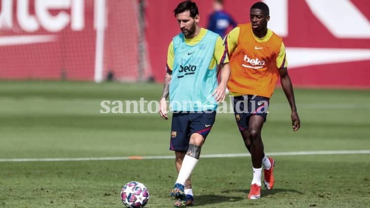 Messi se presentará el lunes al entrenamiento de Barcelona