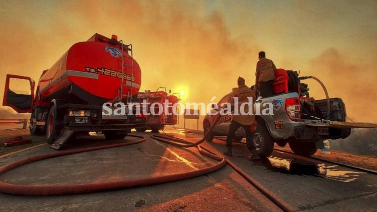 Son nueve las provincias argentinas afectadas por los incendios