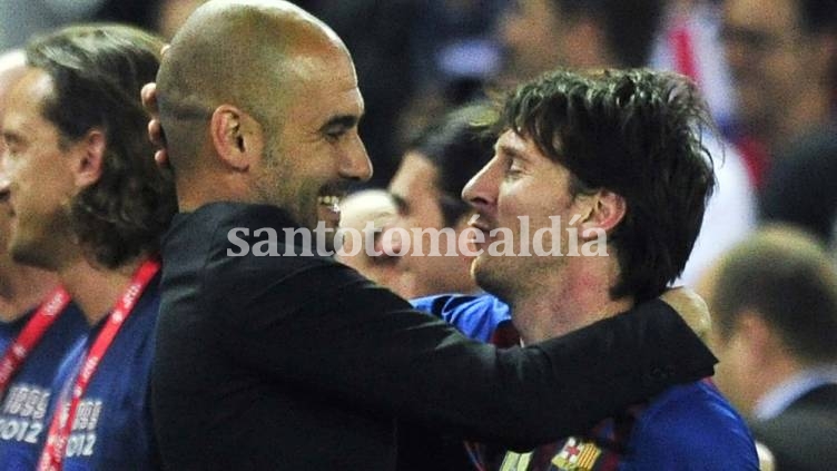 Pep Guardiola habría hablado con Leo Messi para recomendarle que se quedase en el Barça.