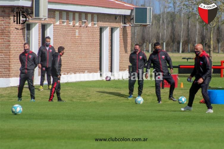 Colón volvió a los entrenamientos en el predio Ciudad Fútbol.