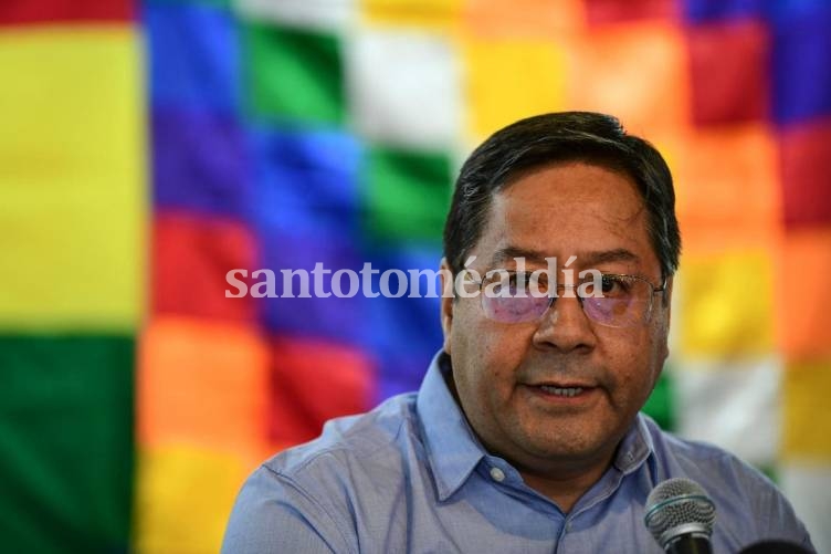 El candidato presidencial del Movimiento al Socialismo. (Foto: La Nación)