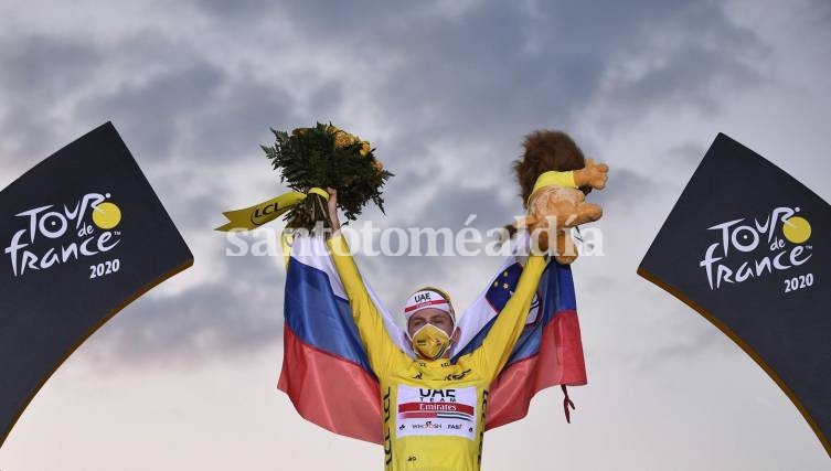 Tadej Pogacar, el joven ganador del Tour de Francia 2020