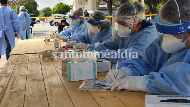 Coronavirus: 2.536 casos positivos en la provincia, 43 en Santo Tomé