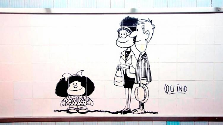 Las frases de Mafalda lograron salir de la tira para convertirse en máximas, plasmadas en imanes, tazas, remeras.