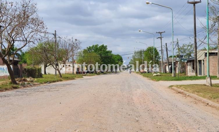 Para el municipio, “la pavimentación de calle Richieri es prioritaria”