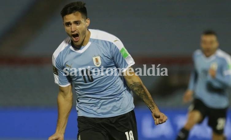 Uruguay festejó ante Chile con un gol sobre la hora