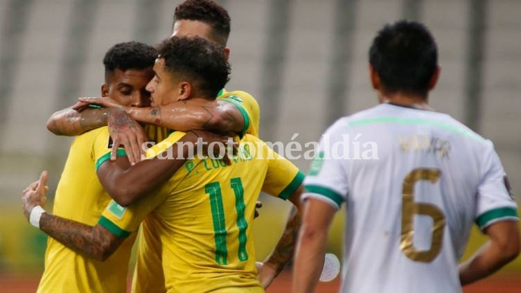 Brasil apabulló a Bolivia en el debut en Eliminatorias