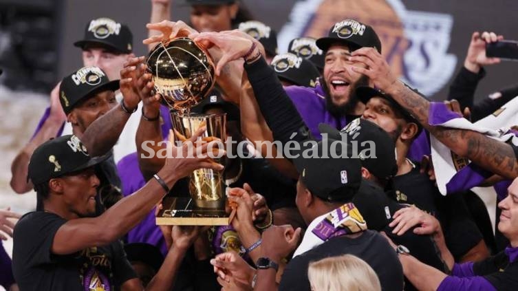 Los Ángeles Lakers se consagraron campeones de la NBA