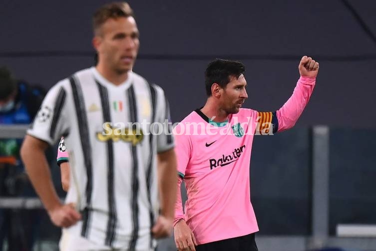 De penal, Lionel Messi selló el triunfo de Barcelona por 2-0 sobre Juventus en Turín. (Foto: AFP)
