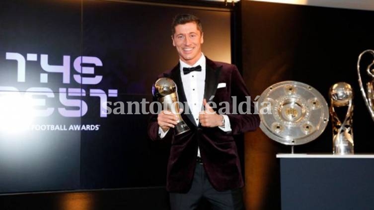 Premio The Best de la FIFA: Robert Lewandowski fue elegido como el mejor futbolista del año