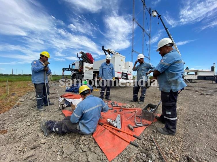  La EPE rehabilitó la línea de alta tensión Santo Tomé – Puerto de Santa Fe