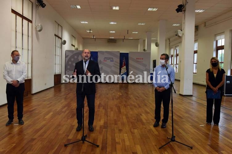 Omar Perotti anunció cambios en su gabinete