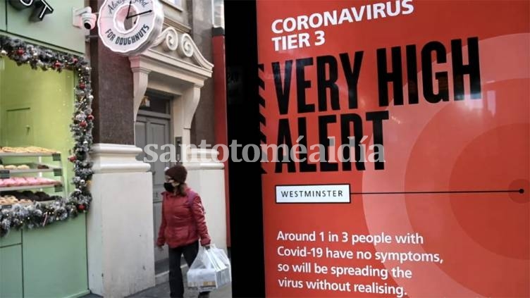 Según la OMS, la cepa británica del coronavirus se expandió a 60 países