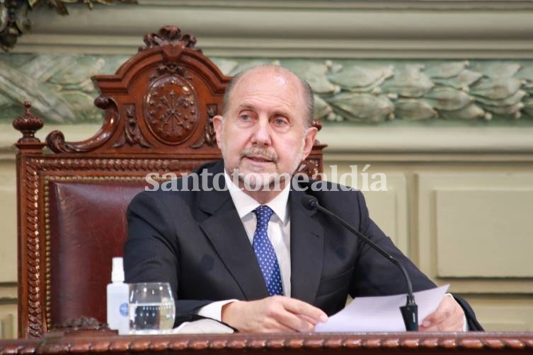 El gobernador Perotti inauguró este sábado el 139° período de sesiones ordinarias de la Legislatura provincial.