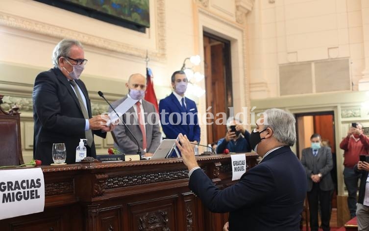 Pablo Farías asumió como nuevo presidente de la Cámara de Diputados y Diputadas