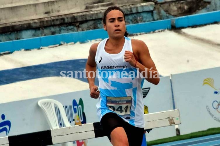 Belén Casetta se quedó con el bronce en 3.000 metros con obstáculos en Guayaquil