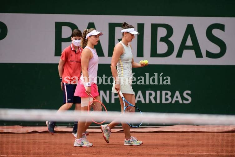Nadia Podoroska ya está en los cuartos de final de dobles de Roland Garros