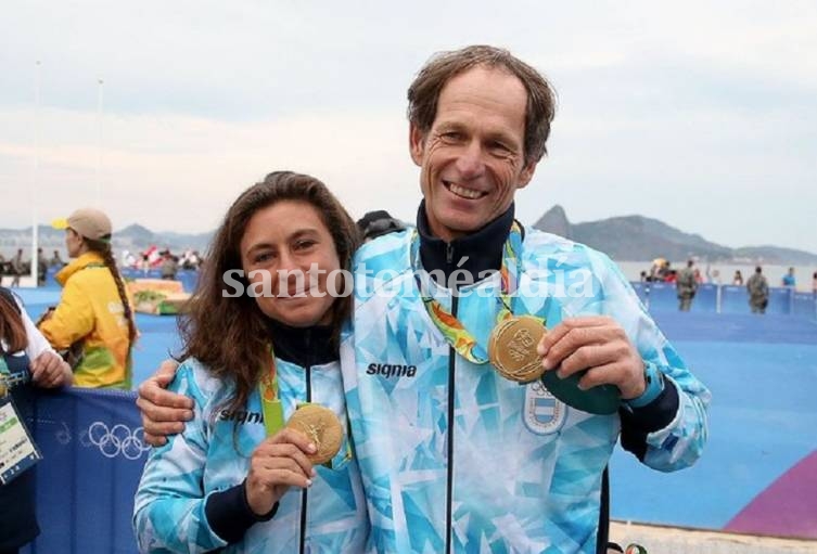 Lange y Carranza consiguieron la medalla de oro en Río 2016, en el debut olímpico de la clase Nacra 17 mixto de vela.