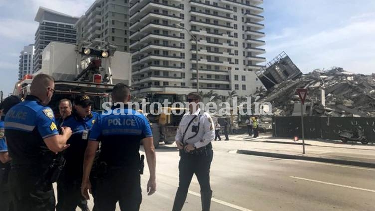 Derrumbe y tragedia en un edificio de Miami: hay nueve argentinos desaparecidos