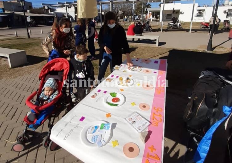 El Municipio realizó actividades de concientización por la Semana de la Lactancia Materna
