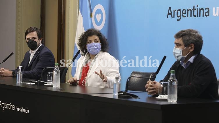 La ministra de Salud, Carla Vizzotti, anunció que Argentina está en condiciones de avanzar en las 24 jurisdicciones para intercambiar diferentes vacunas.