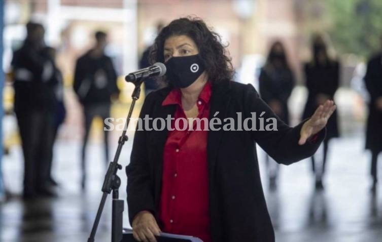 La ministra de Salud, Carla Vizzotti. (Foto: NA)