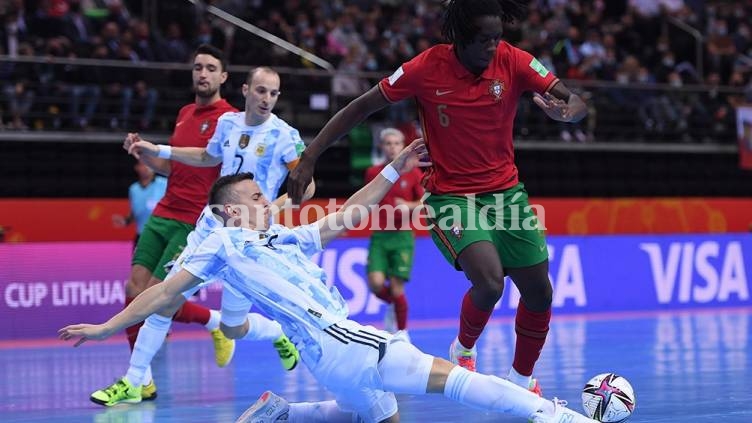 Argentina luchó pero cayó ante Portugal en la final del Mundial de Futsal