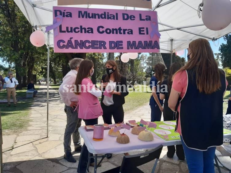 La Municipalidad se sumó a la conmemoración del Día de la Lucha Contra el Cáncer de Mama