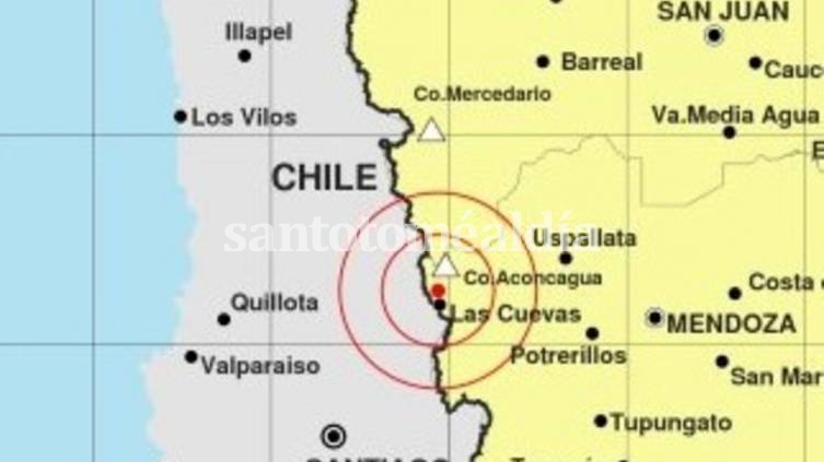 Se produjo un fuerte sismo de 5,8º en la provincia de Mendoza
