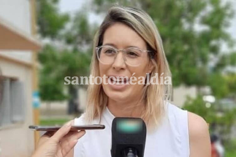 Florencia González confirmó que se ampliará la capacidad para realizar testeos en Santo Tomé