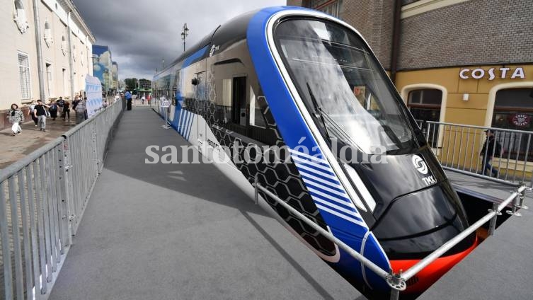 Así son los trenes eléctricos rusos que recibirá Argentina