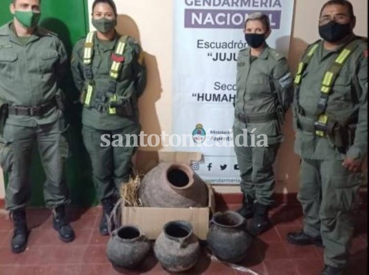 Secuestran en Jujuy vasijas prehispánicas en dos procedimientos