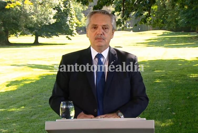 Alberto Fernández anunció esta mañana el entendimiento con el Fondo Monetario Internacional para restructurar la deuda.