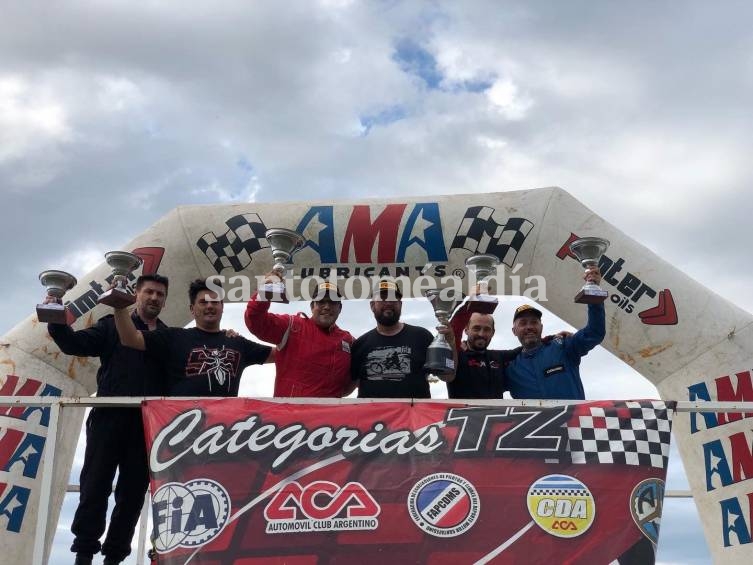 El Turismo Zonal Santafesino tuvo un exitoso comienzo de temporada en el Autódromo del Club de Volantes Entrerrianos.