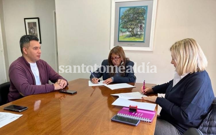 El Municipio firmó un convenio con el Banco de Alimentos de Santa Fe