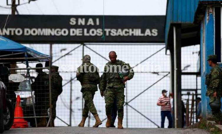 Al menos 43 presos murieron durante un motín en la Cárcel de Santo Domingo, en Ecuador.