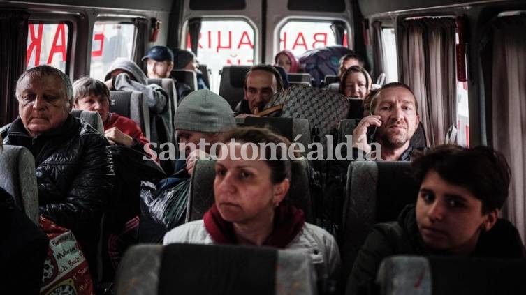 La cifra de desplazados internos superó los ocho millones en Ucrania