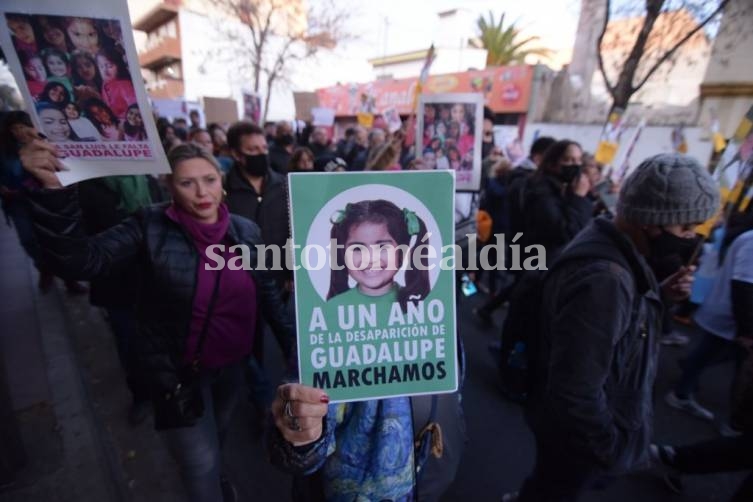 A un año de la desaparición de Guadalupe Lucero, unas tres mil personas marcharon en San Luis