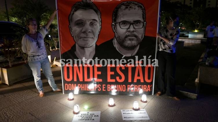 El indigenista Bruno Pereira y el periodista inglés Dom Phillips desaparecieron en la Amazonía brasileña. 