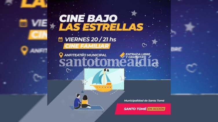 El Ciclo “Cine Bajo las Estrellas” se traslada al Anfiteatro