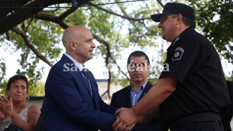 Asumió el nuevo subjefe de la Policía de la Provincia. (Foto: GSF)