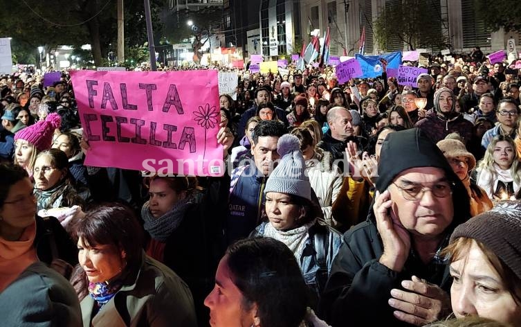 Multitudinaria marcha en Chaco para pedir justicia por el femicidio de Cecilia