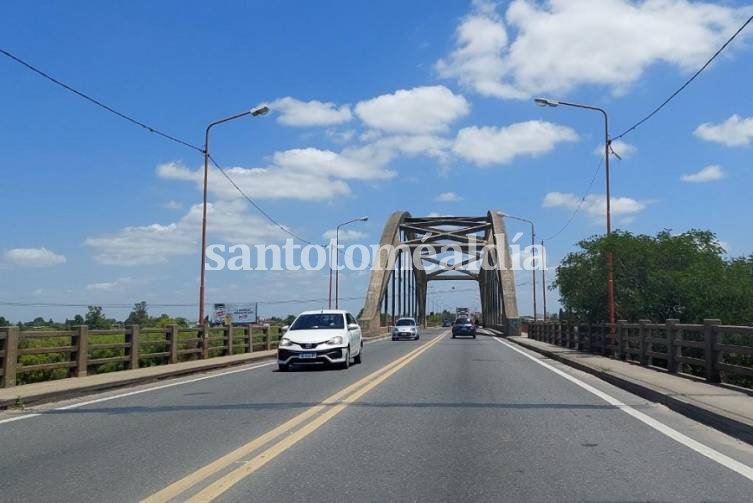 Se produjo una grieta en el Puente Carretero: será reparada en los próximos días