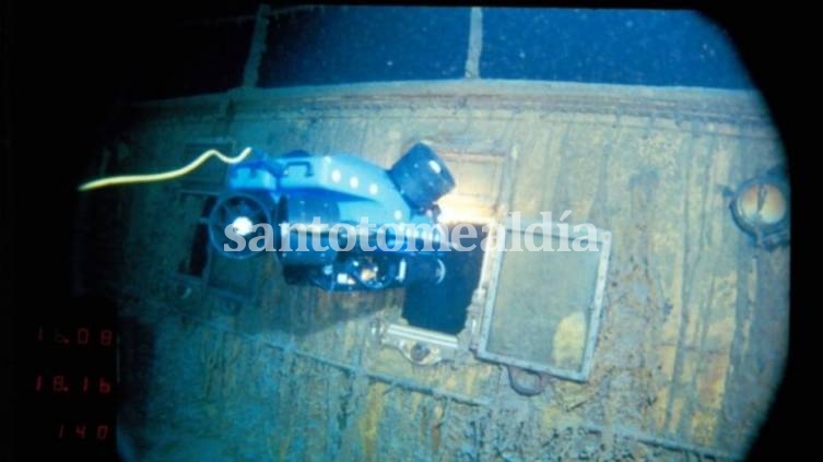Titanic: desapareció un submarino que suele llevar a turistas a ver sus restos 