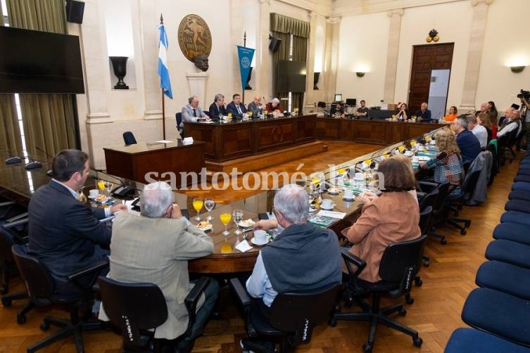 Se desarrolló una reunión conjunta del Consejo Social UNL y la Mesa de Diálogo