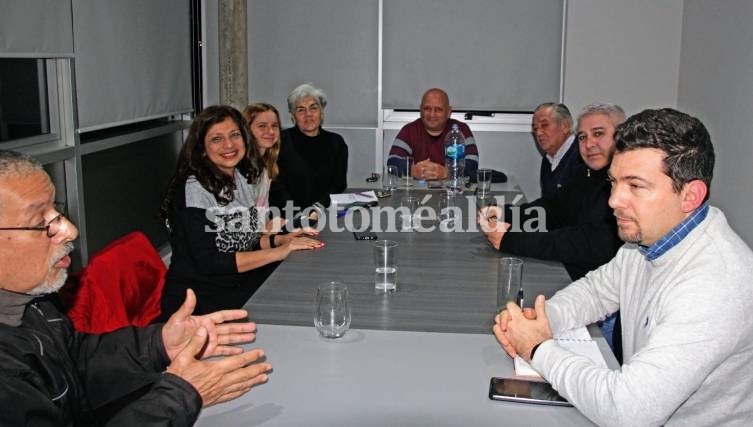Gabriela Solano y su equipo mantuvieron una reunión con integrantes de la Comisión Directiva de la Vecinal Norte