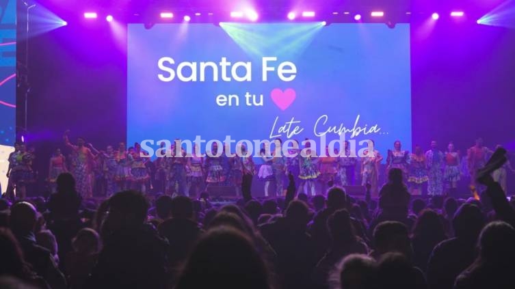 Histórica actuación de la delegación oficial de Santa Fe en Tecnópolis