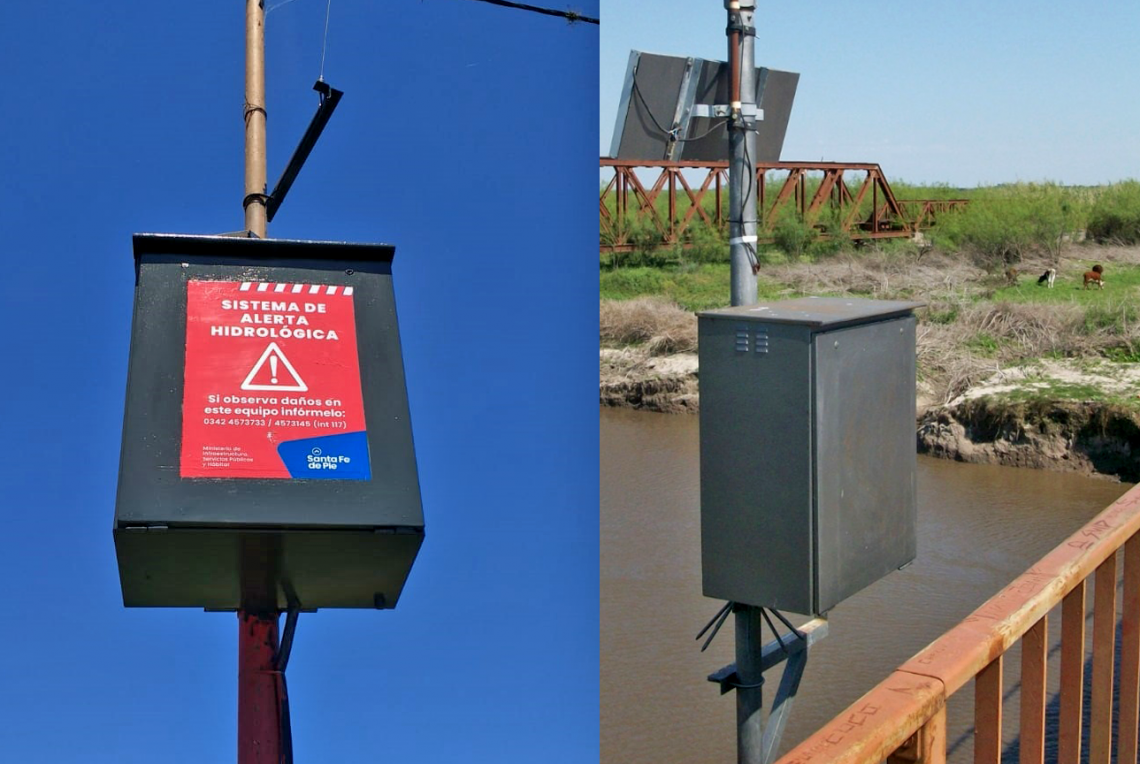 Una de las estaciones de medición del río Salado está en nuestra ciudad. (Foto: GSF)
