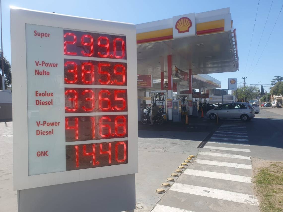 ¿Cómo quedaron los precios de los combustibles en las estaciones de servicio de Santo Tomé?