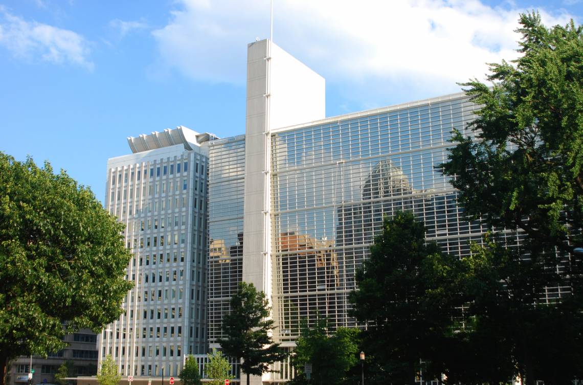El Banco Mundial, Washington, DC. (Crédito: uschools)